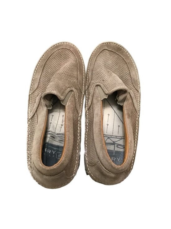 SPERRY MENS TAN TOP SIDER LEATHER UPPER SNEAKER SHOES SIZE 11.5 main image 5